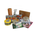 HZPK BS-260 semi-automatic heat bottle film pvc shrink cutting wrapping sleeve tunnel packaging